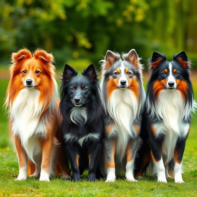 Shetland Sheepdog Farben